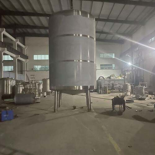 大型果浆储罐30立方不锈钢304单层储罐食品医药储罐