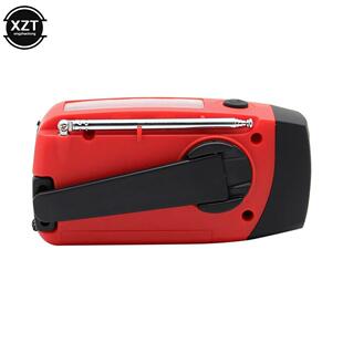Portable Radio AM/FM/WB Solar Hand Crank Generator LED