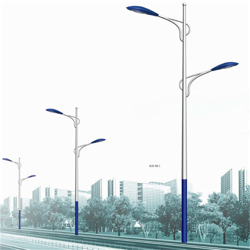 单臂小区建设led新农厂家村双臂批发道路路灯照明道路路灯