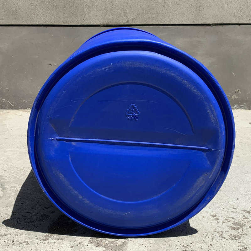 厂家批发HDPE新料蓝色闭口双环桶 200L塑料桶柴油化工桶包装桶