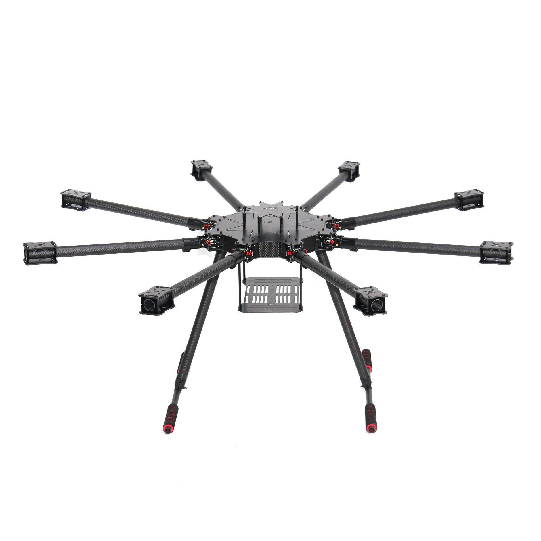 博立方LX1100全碳纤维1100mm八轴飞行器Pixhawk PRO M10 433 100