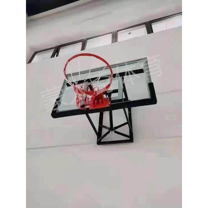 电动篮球架悬臂升降室内壁挂球馆家用青少年篮球架培训智能篮球架图片