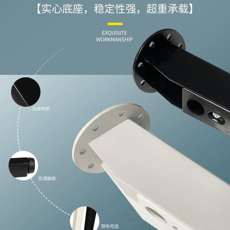 桌金饰龙折板脚桌子支撑脚经公桌理桌佐致（收独立脚铁艺腿支架工