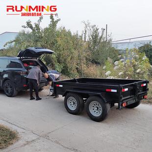 厂区车间皮卡SUV皮卡拖车牵引拖车低底盘小型越野小拖车