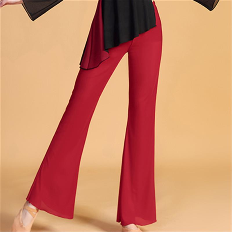 高档古舞旗袍舞蹈女拼服接纱中国典舞民族风表演出练衣功服装弹力