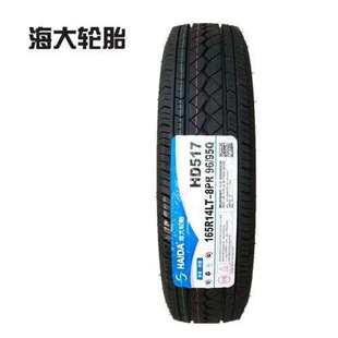 轮胎五165r14lt长安荣光海大加厚载重菱v 新八层跨越 8pr豹适配