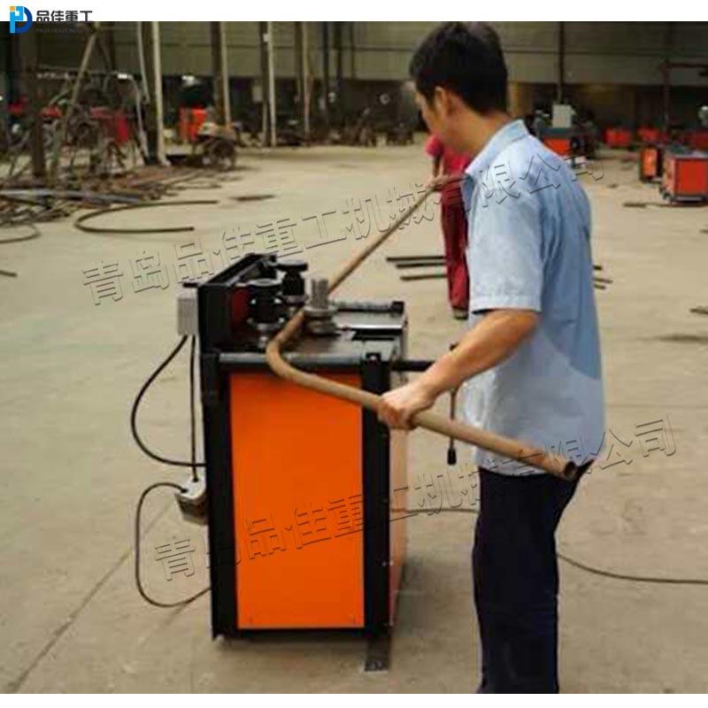 50型钢管平台弯管机彩虹形蔬菜大棚弯弧机平台式钢管弯圆机