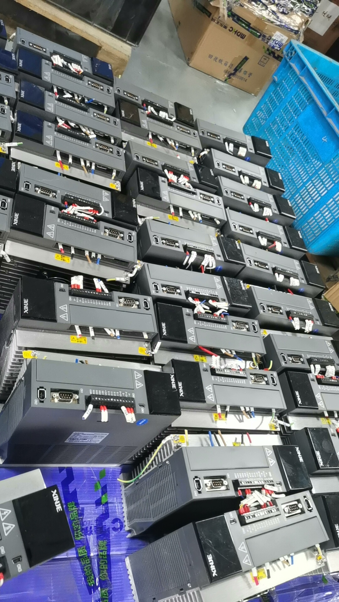 拆机信捷总线脉冲伺服套装1.5KW