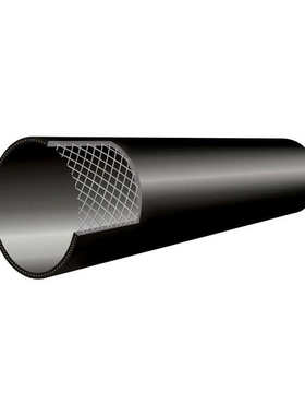 钢丝网塑料排水管110~800钢丝网骨架复合管聚乙烯钢丝网骨架pe管