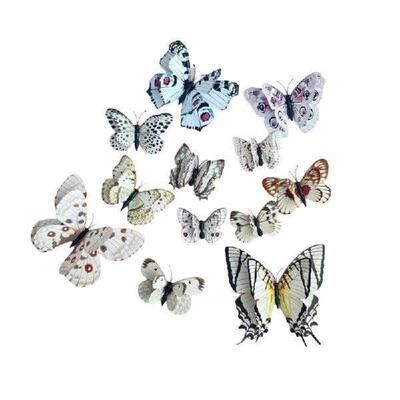 24PCS Colorful Butterfly Cake Toppers Cake Decorations Cake