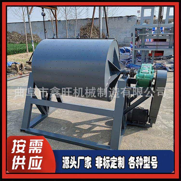 焦作市 大中小型雨花石玉石抛光机 铸锻件六角滚筒打磨机