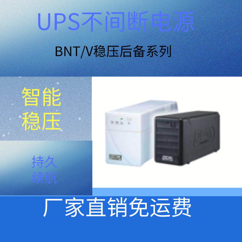 UPS智能互动不断电系统小巧BNT/V后备应急稳压电源300W不间断电源