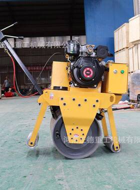 小震手动压路机沥青草坪压实扶压震实机震NEK动筑平衡双驱双建工