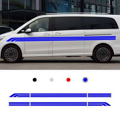 适用于MotorhomeCamperVan侧裙车贴改装个性贴纸A205