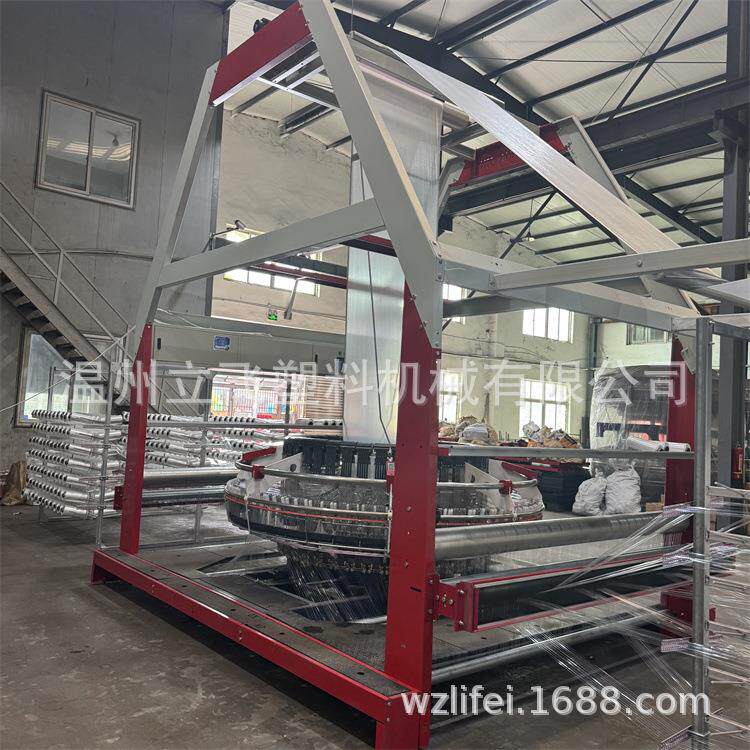 稳定运行圆织机双收卷设计减少停机时间1.2米编织袋宽度编织机