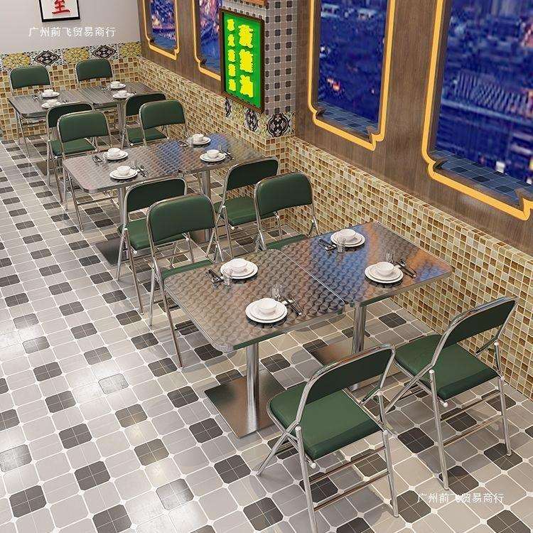 港风港式茶餐厅桌椅组合工业风烧烤店大排档桌子餐饮店凳子商用
