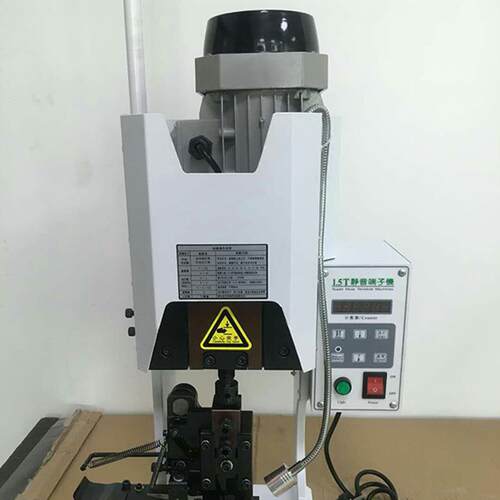 全自动220V超静音端子机 横直两用模端子机 YX-1.5T型数控端子机