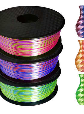 3D打印耗材PLA耗材 一线双色PLA 3D打印机耗材 pla打印 材料 双色