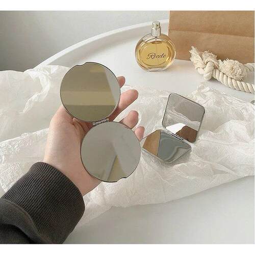Portable Mini Makeup Mirror Compact Pocket Handheld Mirror 1
