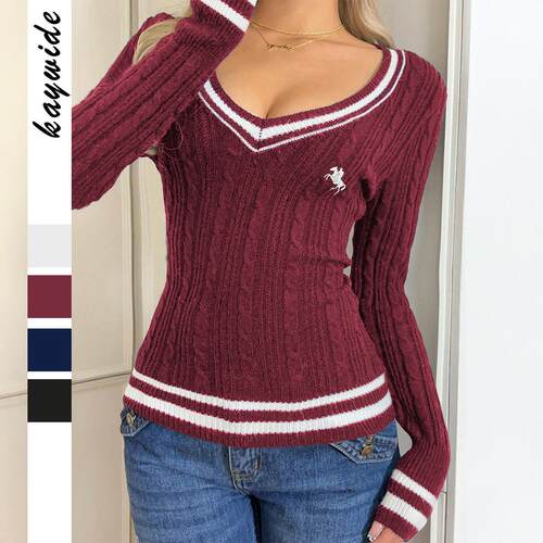 Fall And Winter Women'S Sweater Fashionable Elegant Long