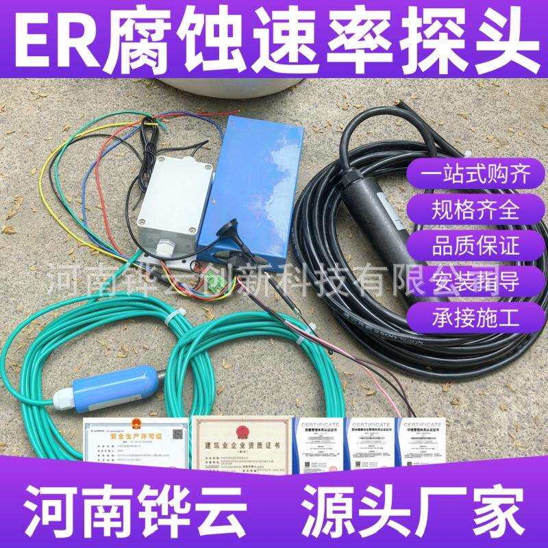 阴极保护腐蚀速率测量ER探头耐腐蚀监测仪电阻探针腐蚀探头