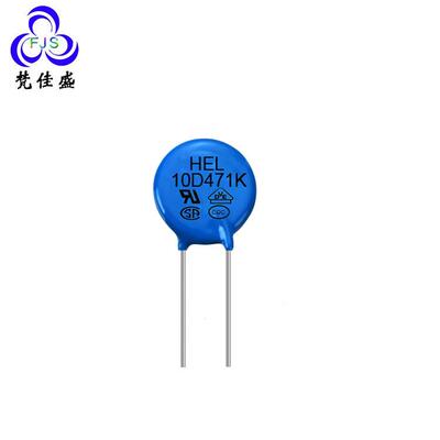 厂家直销ZOV压敏电阻全系列10D471K 470V 片径10MM