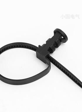 汽车筒笔螺柱式6.2*180扎带X14型5杉2500条2/包螺旋树型固定卡