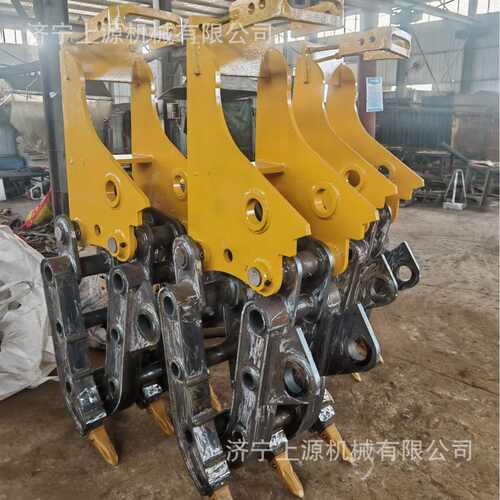 挖掘机配件抓钢机工地夹子机械设备箱式抓草机小型挖机液压抓木器 - 封面