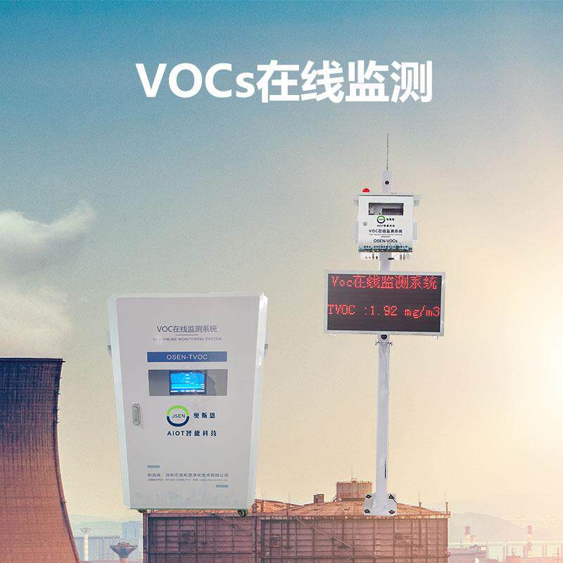 厂区VOCs气体在线管控方案重点行业领域废气VOCs在线监控系统