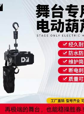1000kg2000kg舞台桁架DY+款链式提升机设备建筑机械葫芦起重机