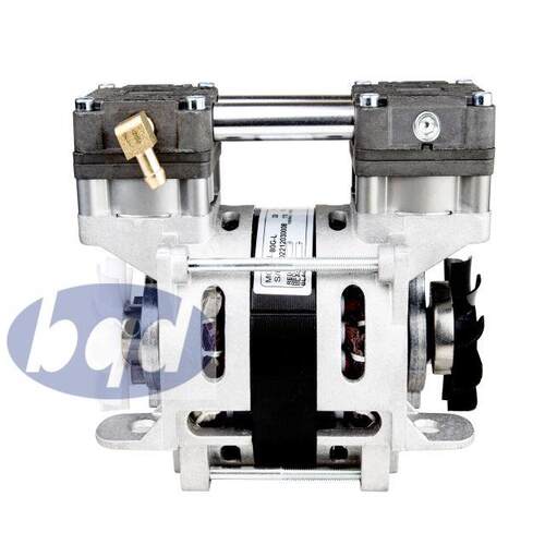 铜线电机120W静音无油空压机小型气泵47分贝220V空气压缩机真空泵