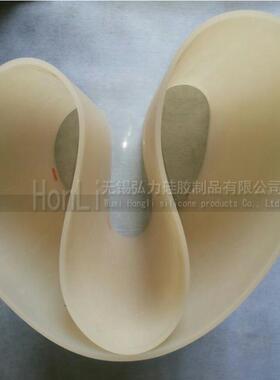 硅胶输送带 5mm耐磨耐高温红色硅胶输送带 制袋机硅胶带 厂家直销