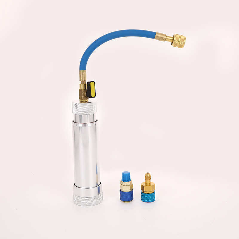 汽车气动冷冻油加注器家居空调冷冻液充注器手工维修工具套件批发