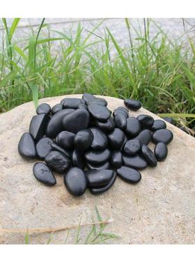 甘肃西STY20241宁3-5mm装白色卵石|仿真植物造景专用鹅铺面石盆栽