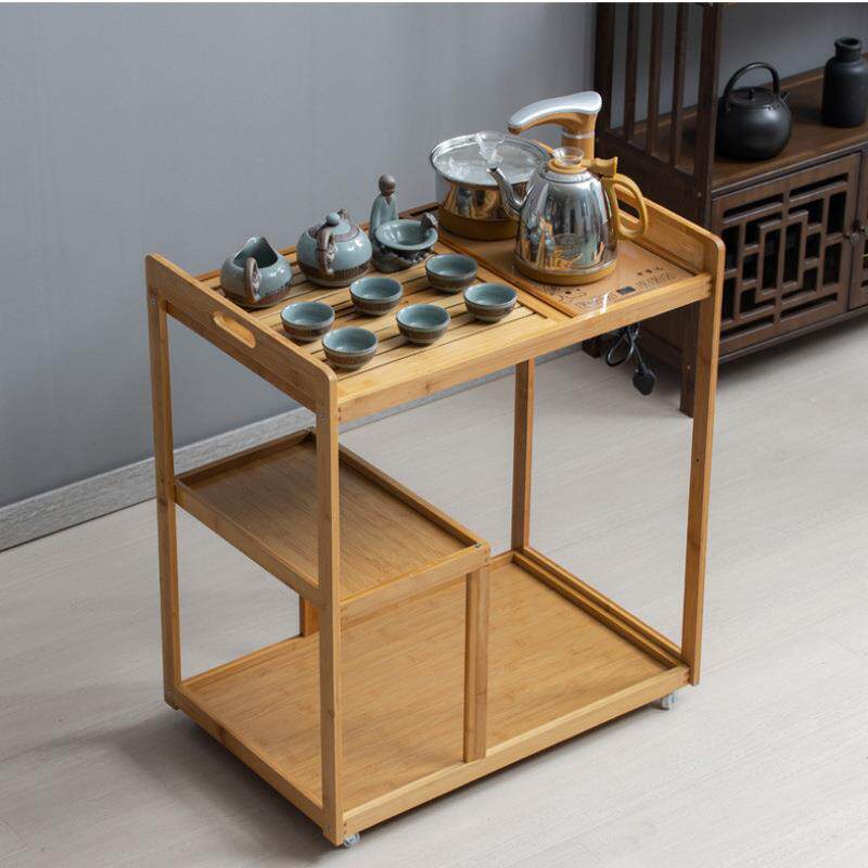 移动茶台家用阳台小茶车茶具套装小茶台烧水壶一体式茶桌简夫茶几