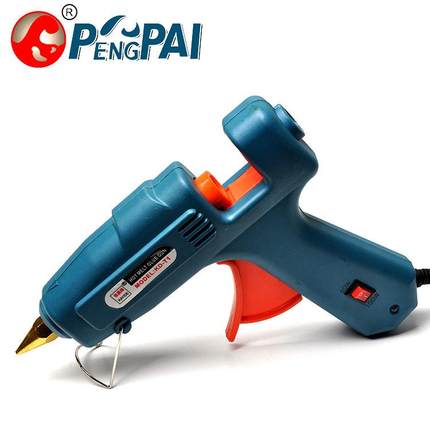 可调节式60-100W胶枪热熔大号胶枪带开关指示灯支架DIY饰品饰品