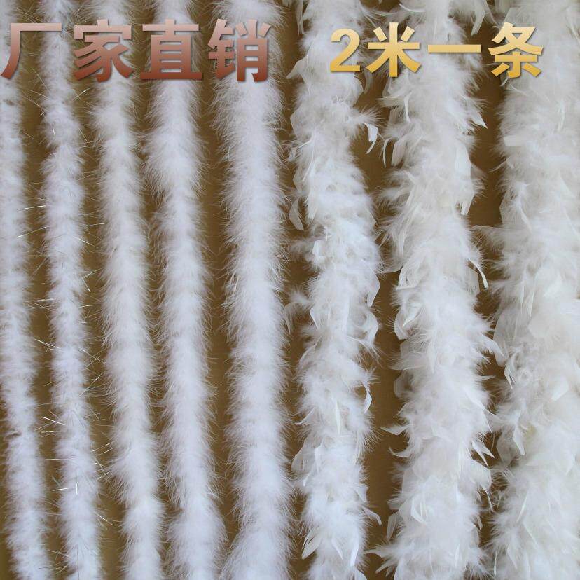 厂家火鸡羽毛条diy手工羽毛条卡通花束婚车羽毛灯装饰材料