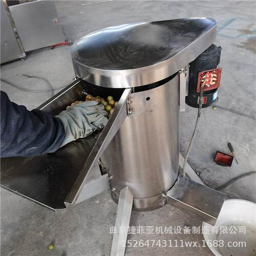 芒果枇杷樱桃去核打浆机小型商用大型工业榨汁机核肉分离打浆机