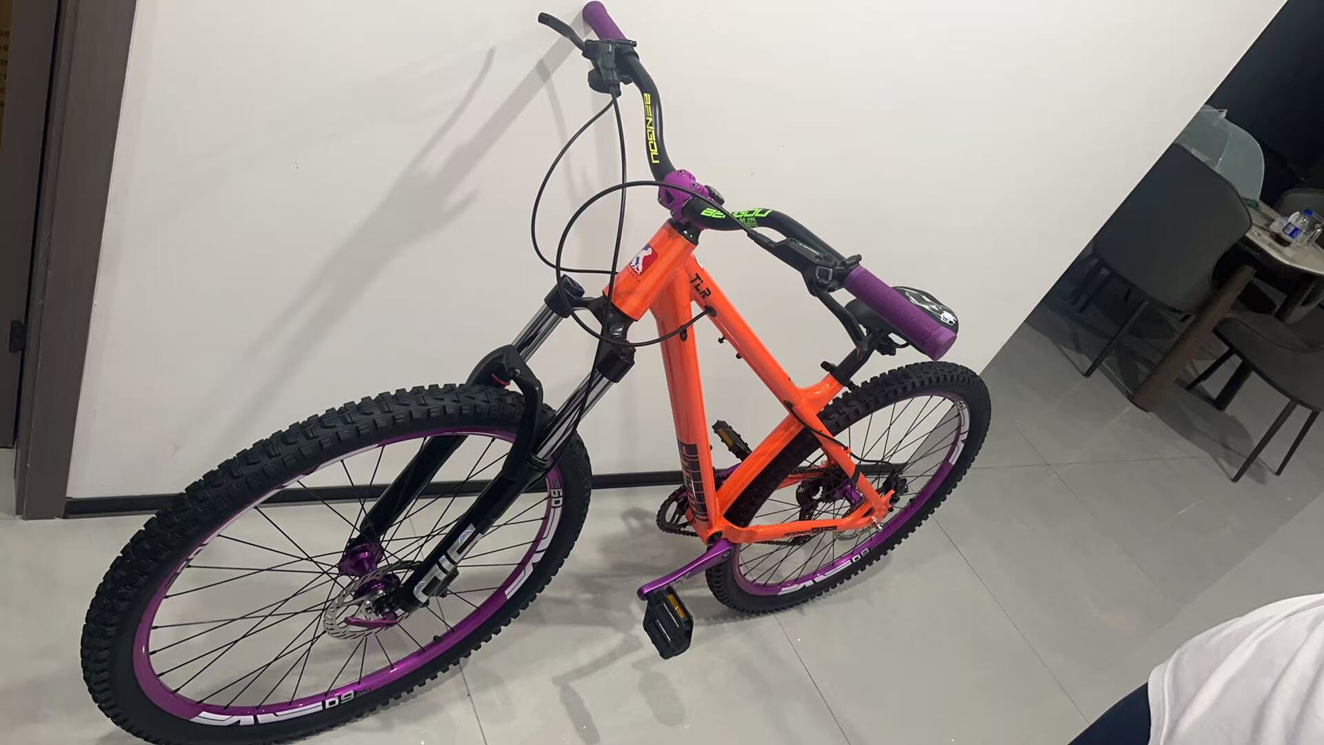 Горный велосипед Tanluren AM 27.5 дюймов алюминиевый L-TWOO 8 скоростей гидравлика MTB photo review