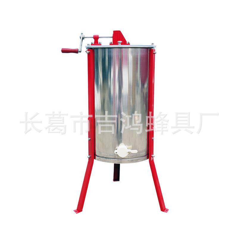 三框摇蜜机出口型3框蜂蜜分离机品质养蜜蜂用品吉鸿蜂具厂家供应