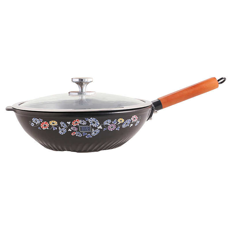 纯陶瓷炒锅不粘锅健康养生陶瓷炒锅锅具砂锅汤锅煲汤