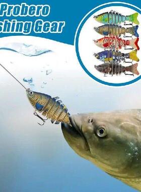 Swimbait Lures Flexible Fishing Lures Bass Realistic Easy
