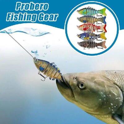 Swimbait Lures Flexible Fishing Lures Bass Realistic Easy