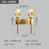 过道铜轻美式 壁灯灯背景灯大气简约床头批发卧室楼梯客厅奢灯全