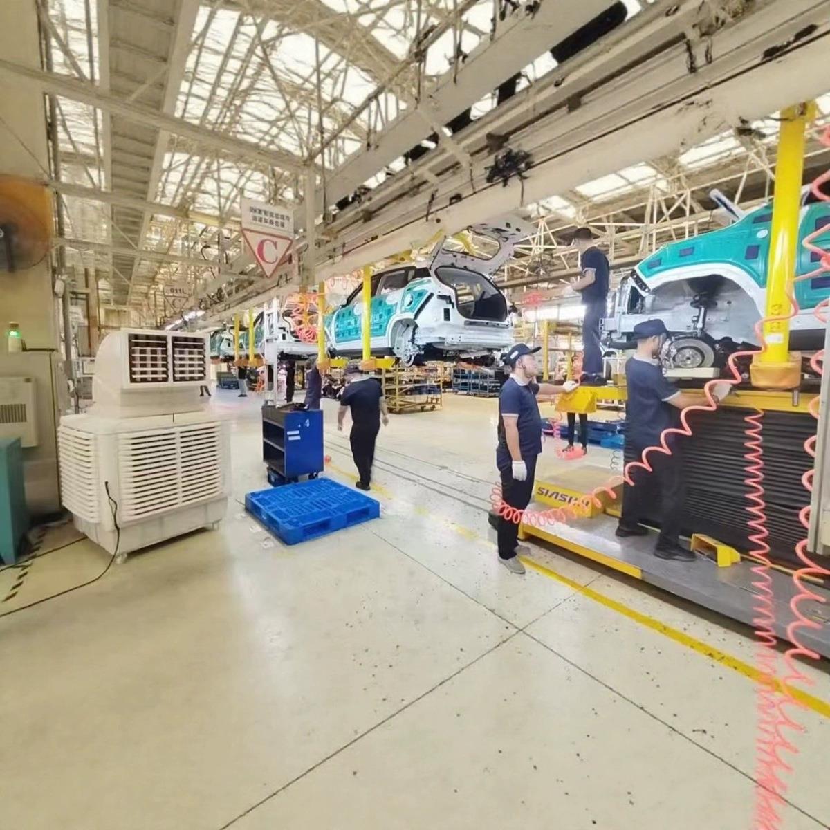 水工业调空冷风机调工厂车xm-620-3间制冷空养殖商用空调冷风机