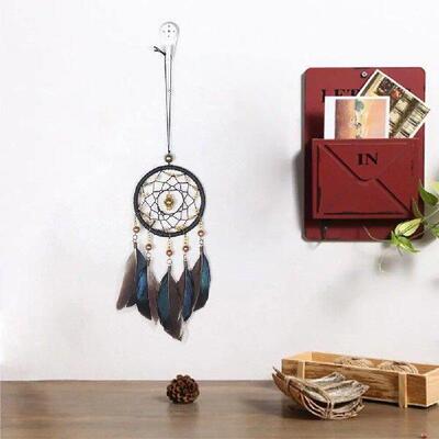 Vintage Feather Dreamcatcher Pendant Handmade Crafts