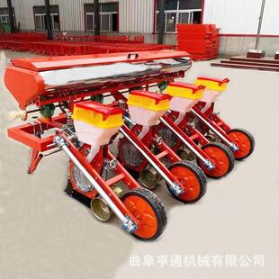2行行4行5行6行玉米播种机新款 大豆精播机单双粒免耕播种 悬浮式