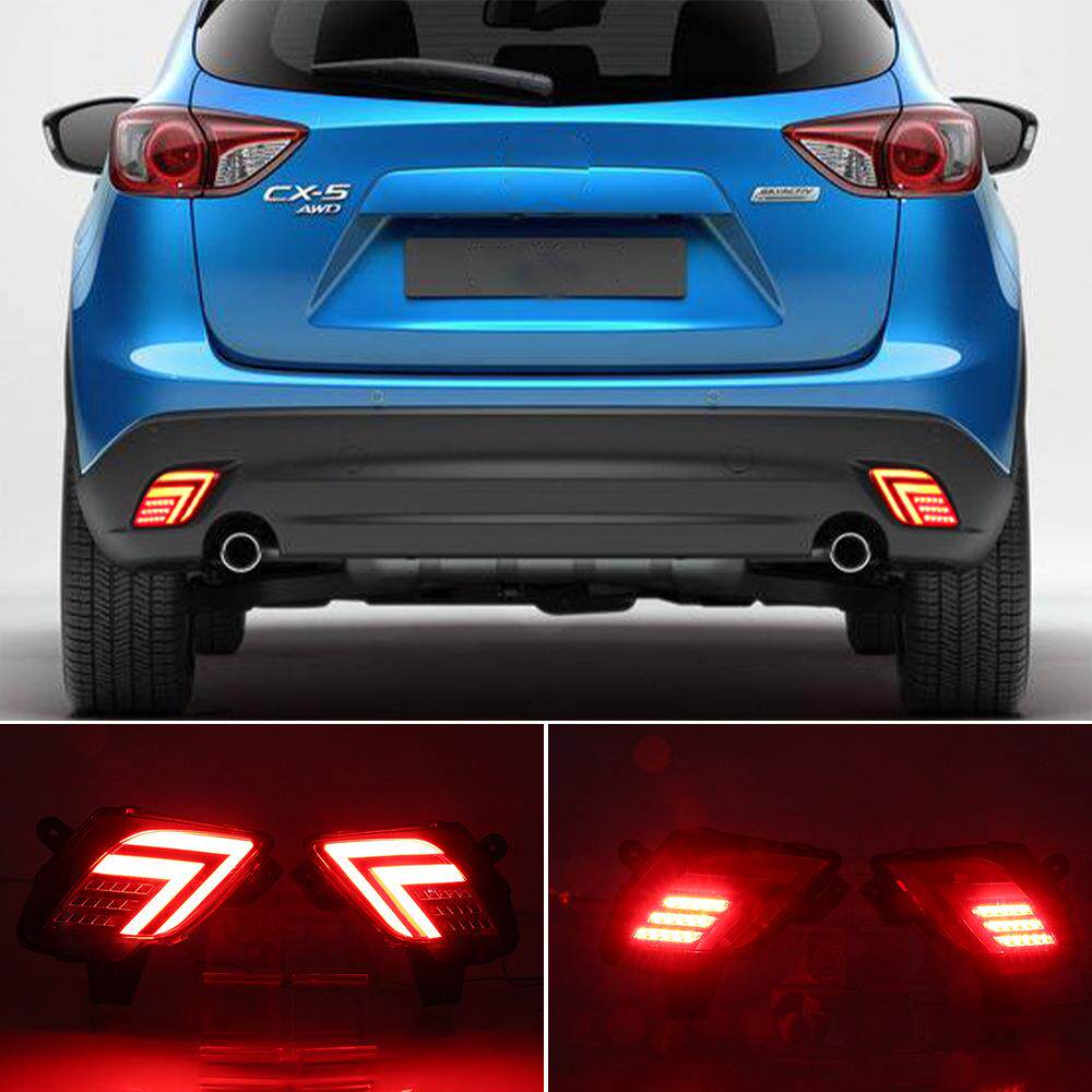 适用于马自达12-16款CX5后杠灯LED后刹车灯CX-5转向灯后雾灯