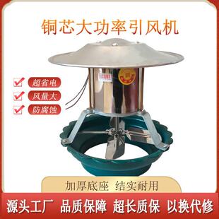 农村家用引风机火炕烟筒排烟机抽风机烟囱排风扇防倒烟不锈钢比廊