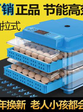 微型家禽种蛋孵化箱小鸡孵化器家用小型孵蛋器孵化机全自动